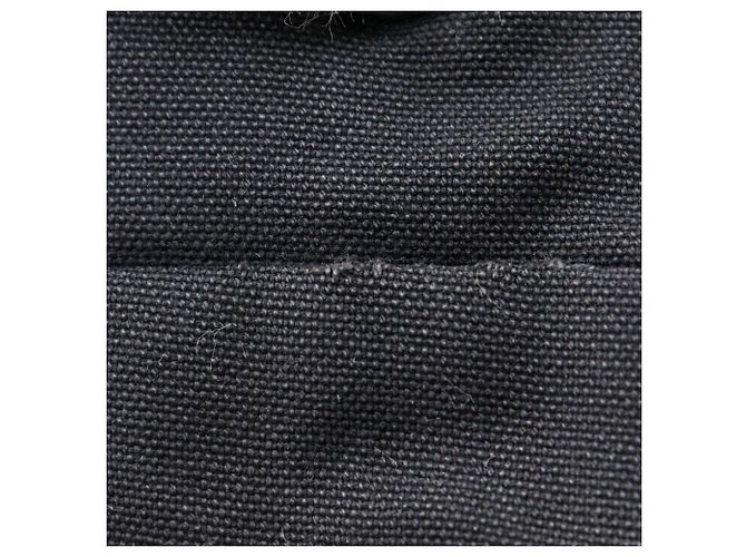 Chanel SOLEIL Canvas Schultertasche Schwarz - Ansicht 8