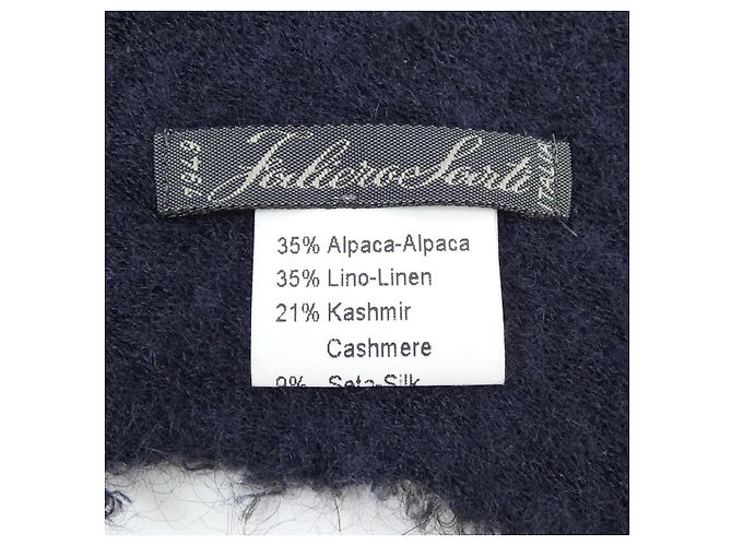 Autre Marque Stola in misto cashmere Faliero Sarti Grigio - vista 3