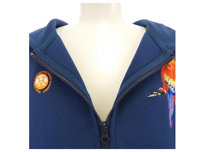 Autre Marque HORN GARMENT Hoodie Blau - Ansicht 5