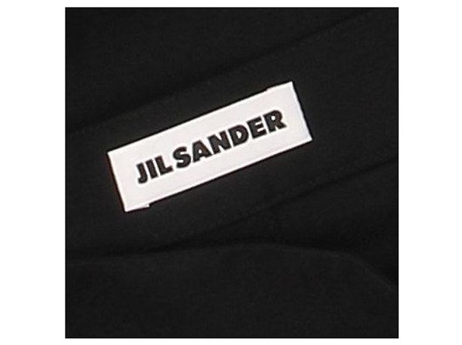 Jil Sander Falda larga negra de lana Negro - vista 5