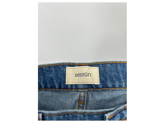 Vaqueros Sessun azules de algodón talla 36 - vista 3