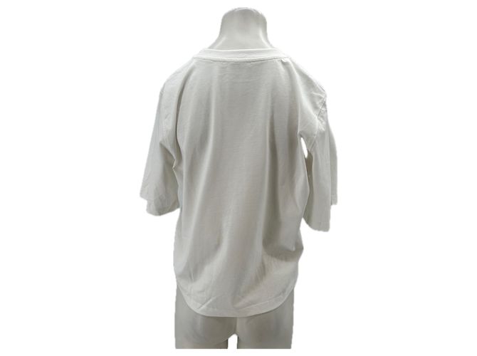 Camiseta blanca de algodón Sessun Blanco - vista 2