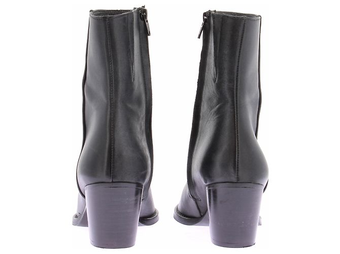 Jonak Schwarze Lederstiefeletten - vista 5