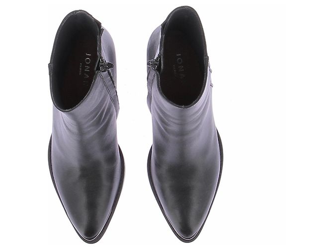 Jonak Schwarze Lederstiefeletten - vista 6