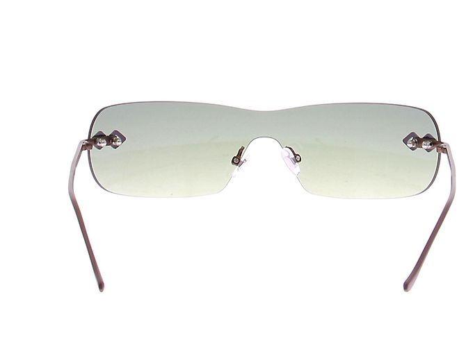 Autre Marque Gafas de sol "Rox" verde transparente - vista 3
