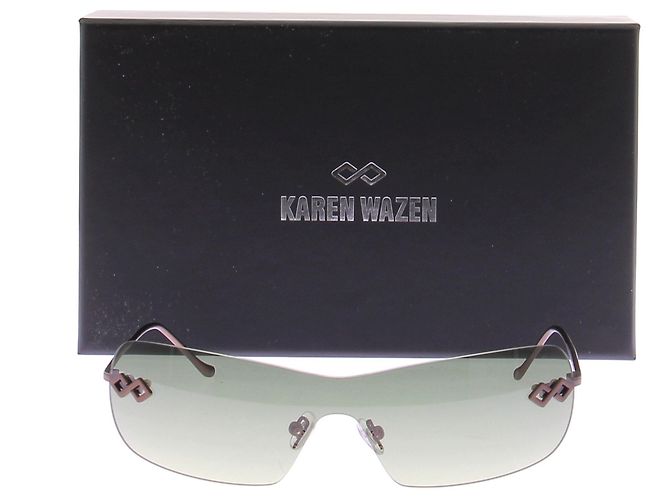 Autre Marque Gafas de sol "Rox" verde transparente - vista 7