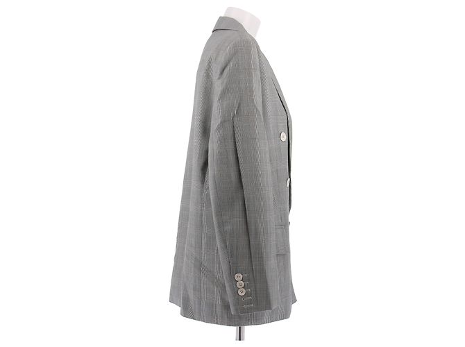 Blazer de lana gris Zimmermann - vista 3