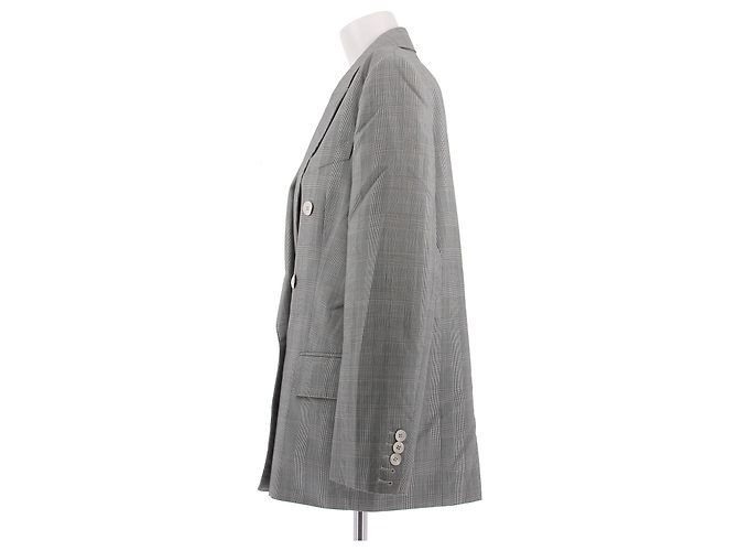Blazer de lana gris Zimmermann - vista 4
