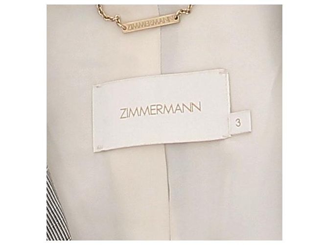 Blazer de lana gris Zimmermann - vista 5