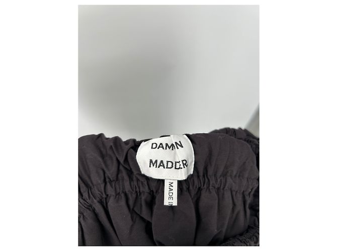 Autre Marque Braunes gerafftes Bustierkleid - Ansicht 5
