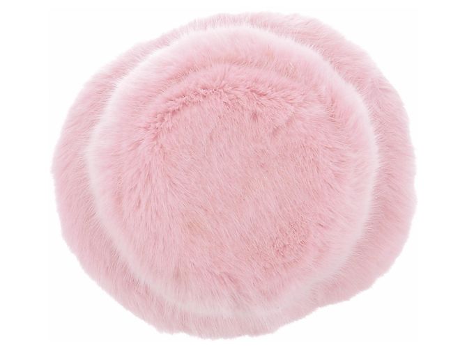 Autre Marque Pompon in pelliccia rosa EMMA BREWIN - vista 7