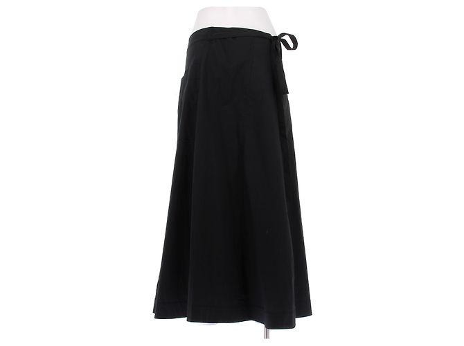Falda de algodón negra Proenza Schouler Negro - vista 2