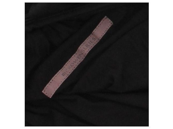 Rick Owens Schwarzes asymmetrisches Maxikleid - Ansicht 5
