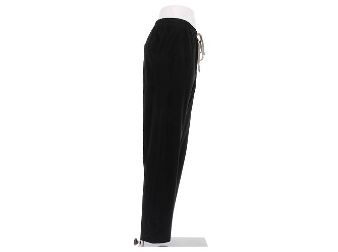 Pantalones de algodón negros Rick Owens - vista 3