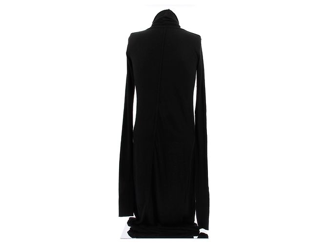 Abito nero a collo alto Rick Owens - vista 2