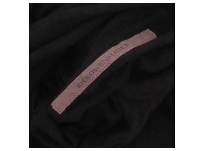 Abito nero a collo alto Rick Owens - vista 5