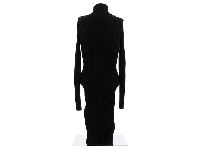 Wolford Rollkragenkleid Schwarz - Ansicht 2