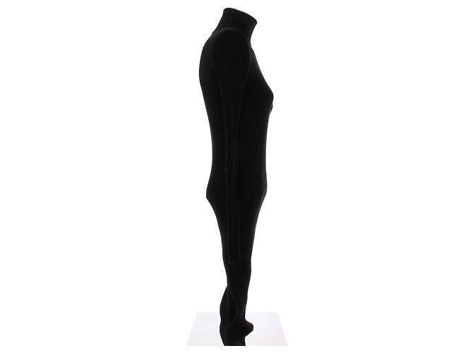 Wolford Rollkragenkleid Schwarz - Ansicht 3