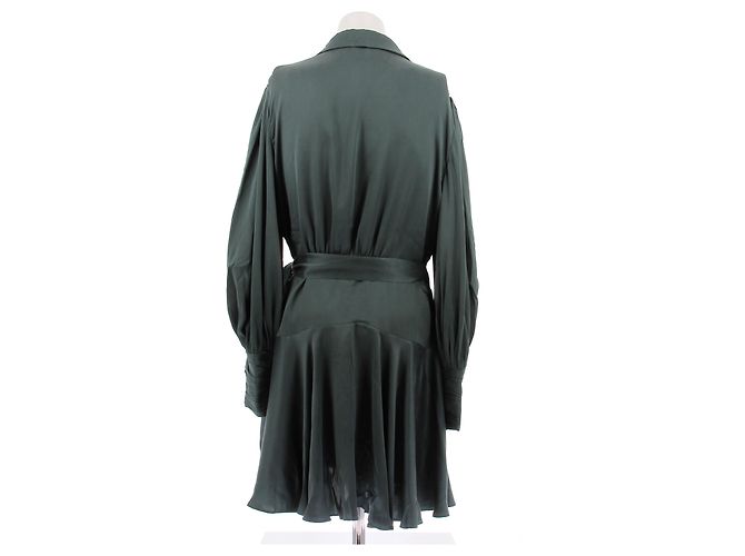 Zimmermann Vestido corto verde oscuro - vista 2
