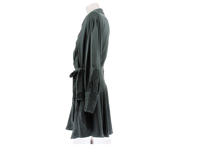 Zimmermann Vestido corto verde oscuro - vista 4