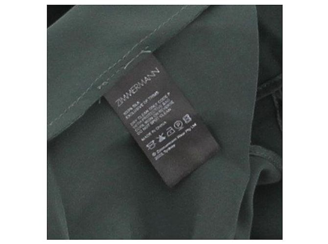 Zimmermann Vestido corto verde oscuro - vista 6