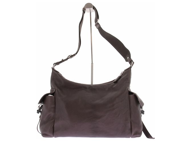 Prada Lederhandtasche "Explore" braun - Ansicht 2