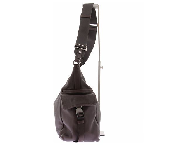 Prada Lederhandtasche "Explore" braun - Ansicht 3