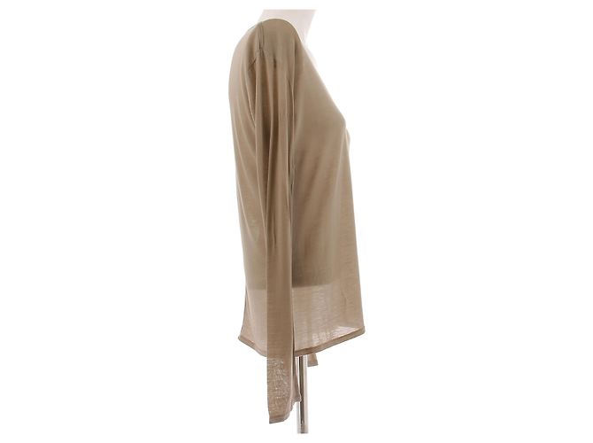 The row Camiseta topo de manga larga Beige - vista 3