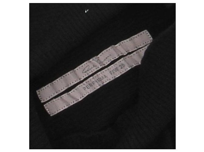 Maglione a collo alto nero Rick Owens - vista 5