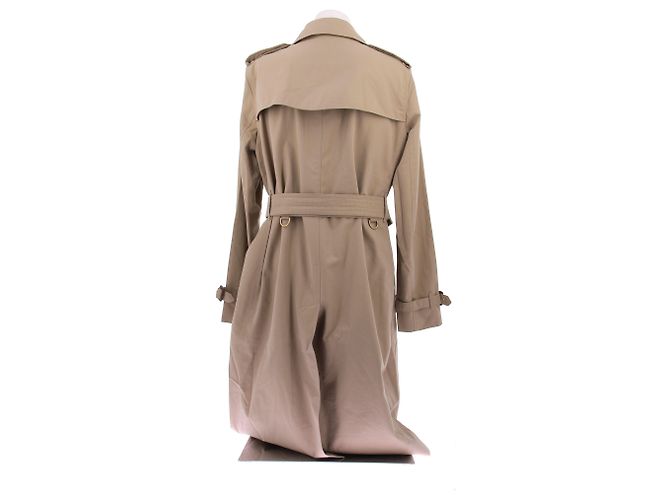 Gabardina Burberry beige de algodón - vista 2