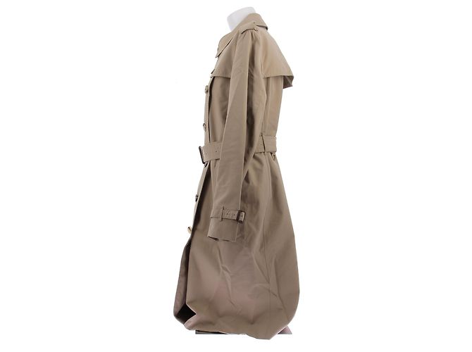 Gabardina Burberry beige de algodón - vista 4