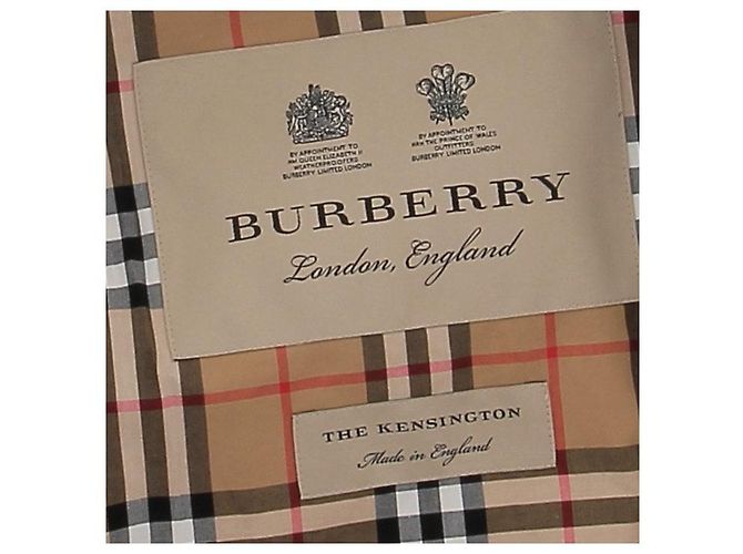 Gabardina Burberry beige de algodón - vista 5