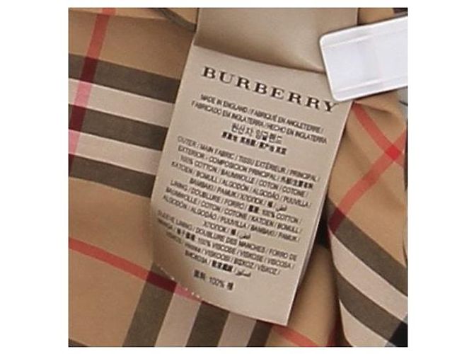 Gabardina Burberry beige de algodón - vista 6