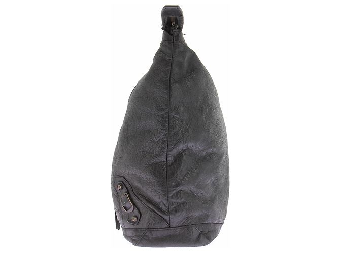Balenciaga Borsa "Day" grigio antracite - vista 4