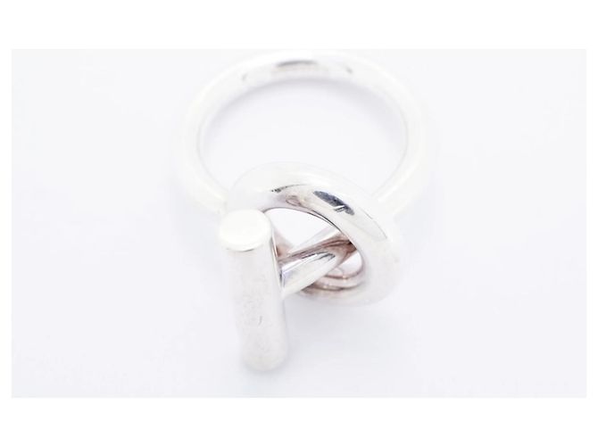 Ring Anello Echappé Hermès in Argento Sterling - vista 3