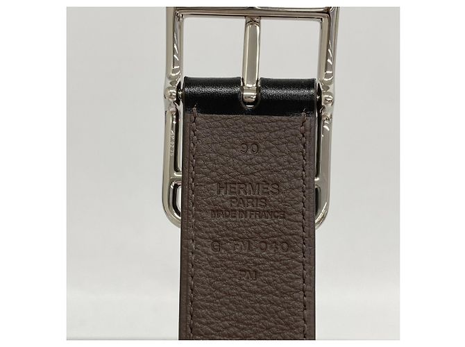 Cinturón Hermès Cape Cod 32 Negro - vista 2
