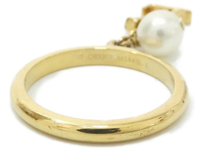 LV Iconic Louisa L Band Ring von Louis Vuitton Weiß Golden - Ansicht 2