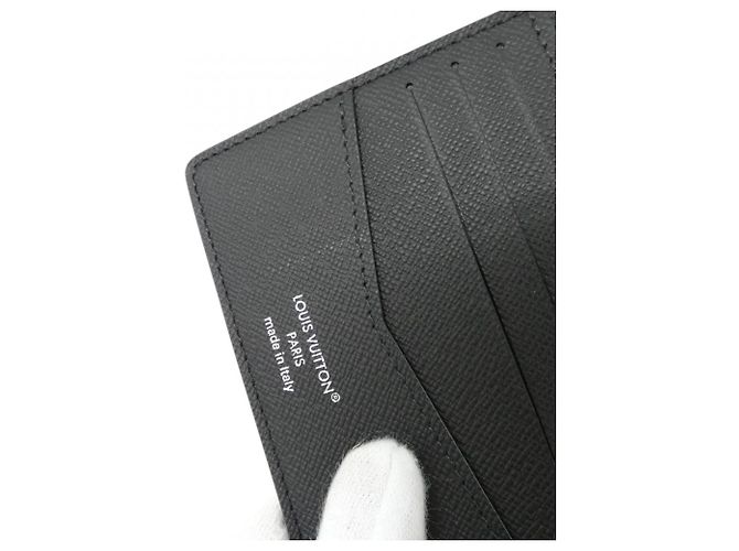 Portafoglio Slender Monogram Eclipse di Louis Vuitton Nero Monogramma - vista 3