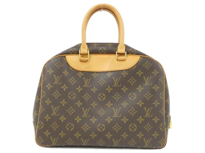 Borsa a mano Bowling Vanity Monogram Louis Vuitton M47270 Marrone - vista 2