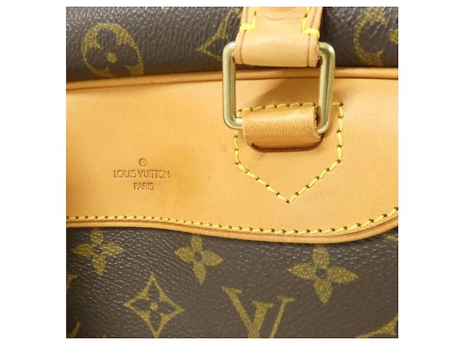Borsa a mano Bowling Vanity Monogram Louis Vuitton M47270 Marrone - vista 5