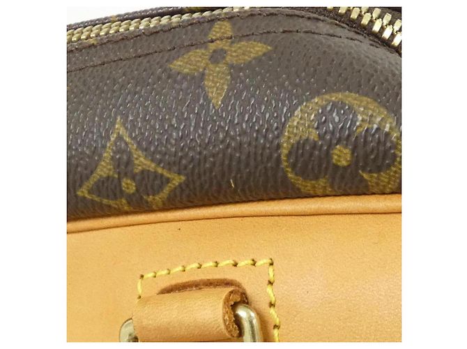 Borsa a mano Bowling Vanity Monogram Louis Vuitton M47270 Marrone - vista 8