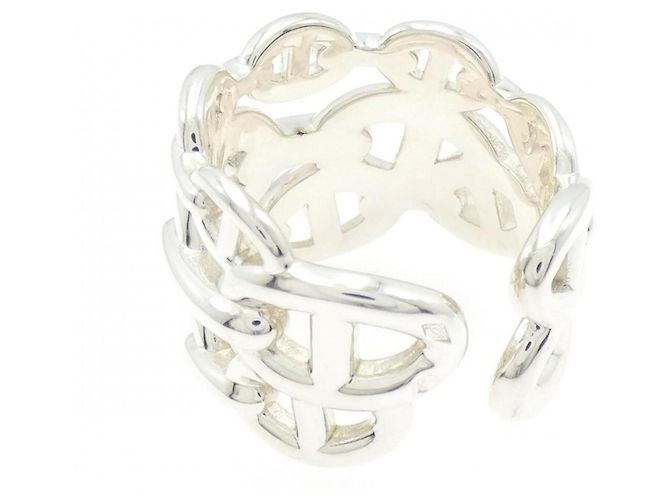 Hermès Chaine d'Ancre Enchainée Ring Silber - Ansicht 3