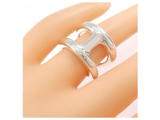 Ring Anillo Grande Osmo de Hermès Plata - vista 4