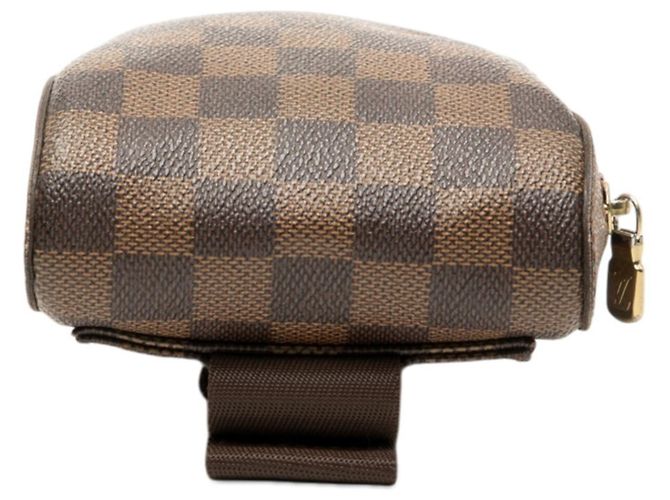 Borsa a Tracolla Damier Geronimos di Louis Vuitton Marrone - vista 3