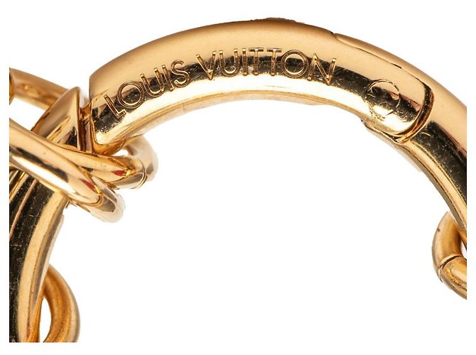 Portachiavi con frangia Fetish Monogram Bijou di Louis Vuitton Marrone Rosso - vista 5
