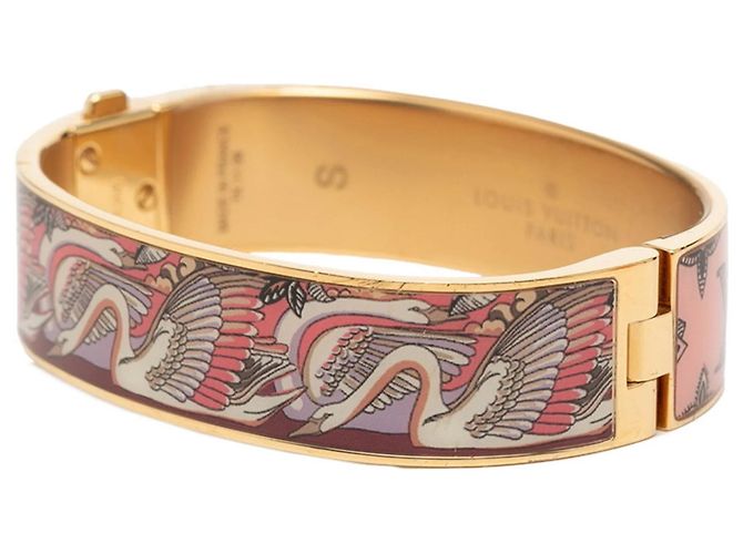 Bracciale Charm LV Confidential PM Louis Vuitton Multicolore D'oro - vista 2