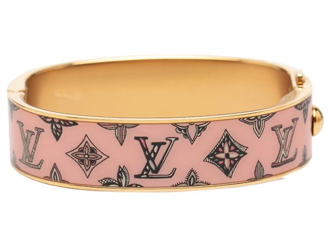 Bracciale Charm LV Confidential PM Louis Vuitton Multicolore D'oro - vista 3