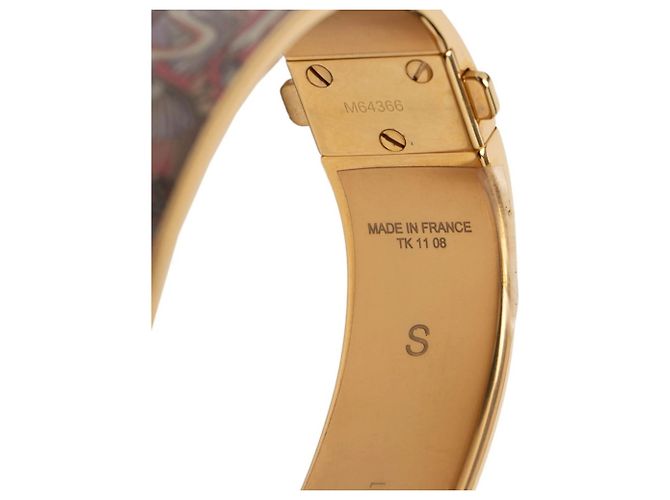 Bracciale Charm LV Confidential PM Louis Vuitton Multicolore D'oro - vista 6