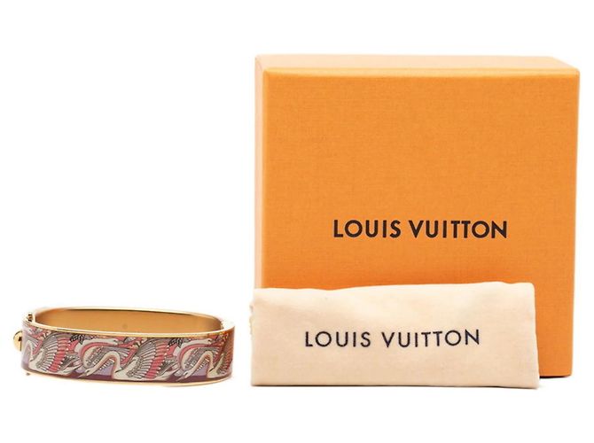Bracciale Charm LV Confidential PM Louis Vuitton Multicolore D'oro - vista 7