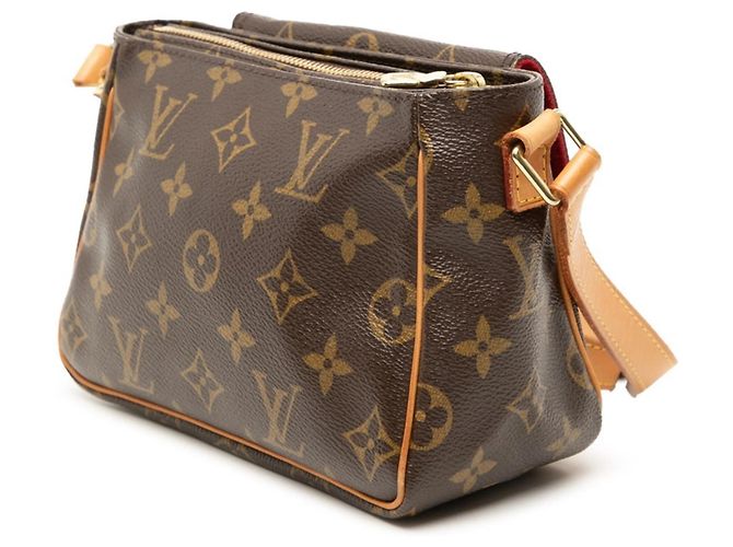 Borsa a tracolla Louis Vuitton Monogram Vivacite PM Marrone - vista 2